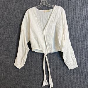 LA relaxed linen top